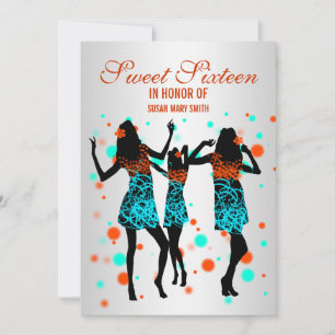 Hawaiaans sweet sixteen eilandfeest kaart
