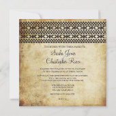 Hawaïaans Tattoo/partijuitnodigingen Kaart (Achterkant)