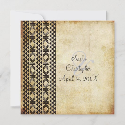 Hawaïaans Tattoo/partijuitnodigingen Kaart (Voorkant)