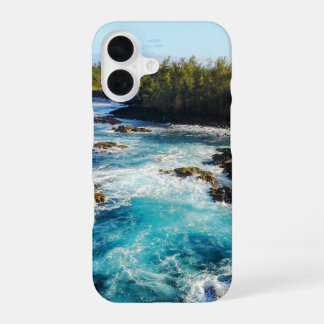 Hawaiaans thema telefoonhoesje iPhone 16 hoesje