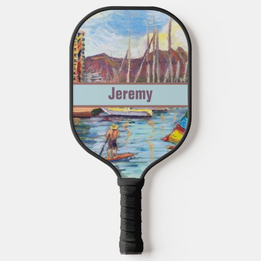 Hawaïaans zeilen Pickleball Paddle (Voorkant)