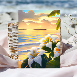 Hawaiaanse Aloha-ansichtkaart Briefkaart