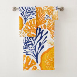 Hawaïaanse Aloha print Tropisch patroon Bad Handdoek