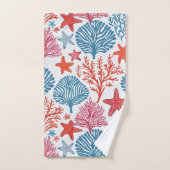 Hawaïaanse Aloha print Tropisch patroon Bad Handdoek (Handdoek)