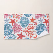 Hawaïaanse Aloha print Tropisch patroon Bad Handdoek (Handdoek)