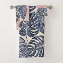 Hawaïaanse Aloha print Tropisch patroon Bad Handdoek