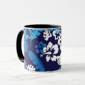 Hawaïaanse bloemen en Planten Mok (Voorkant links)