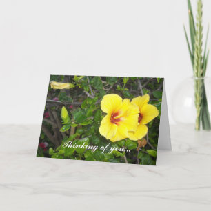 Hawaiaanse Bloemen Kaart