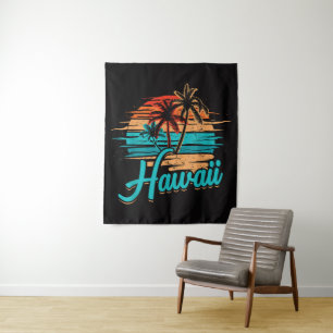Hawaïaanse Eiland Tropische Hawaï Vakantie Wandkleed