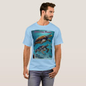 Hawaïaanse eilanden Molokai Aloha T-shirt (Voorkant volledig)