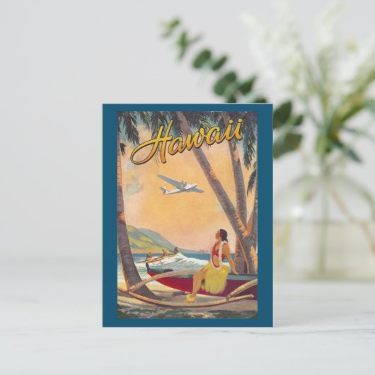 Hawaïaanse eilanden Reizen Aloha Pacific Feestdagenkaart (Staand voorkant)