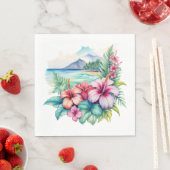 Hawaïaanse feestservetten servet (Insitu)