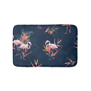 Hawaïaanse flamingo: kunstwerk badmat