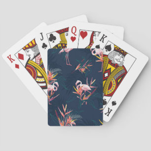 Hawaïaanse flamingo:  kunstwerk pokerkaarten