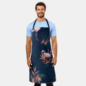 Hawaïaanse flamingo:  kunstwerk schort (Gedragen)