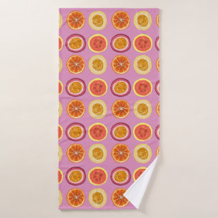 Hawaiaanse Fruit Passie Oranje Guave Badhanddoek
