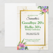 Hawaïaanse Gouden Mist 5x7 Uitnodiging (Voorkant / Achterkant)