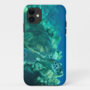 Hawaiaanse groene zeeschildpad telefoonhoesje iPhone 11 hoesje