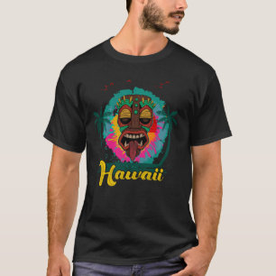 Hawaïaanse Hawaii Polynesische Tikis Surfen Hawaii T-shirt