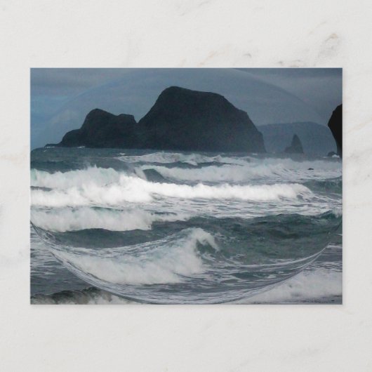 Hawaiaanse kust briefkaart (Voorkant)