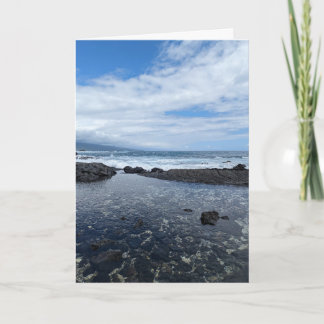Hawaiaanse natuur landschapsfotografie kaart
