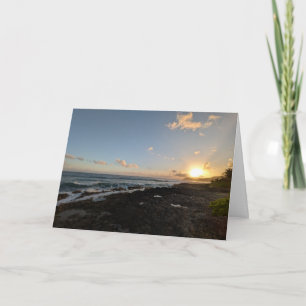 Hawaiaanse Natuurlijke Landschapsfotografie Bedankkaart