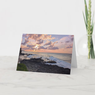 Hawaiaanse Natuurlijke Landschapsfotografie Bedankkaart