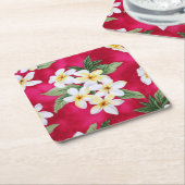 Hawaïaanse partij papier onderzetters (Schuin)