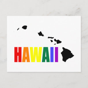 Hawaïaanse regenboog 2 briefkaart