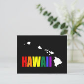 Hawaïaanse regenboog 3 briefkaart (Staand voorkant)