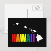 Hawaïaanse regenboog 3 briefkaart (Voorkant / Achterkant)