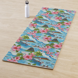 Hawaïaanse scènes yogamat