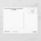 Hawaïaanse staat briefkaart (Achterkant)