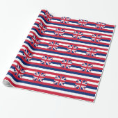 Hawaïaanse staatsvlag cadeaupapier (Uitgerold)