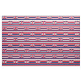 Hawaiaanse staatsvlag stof (Fat Quarter)