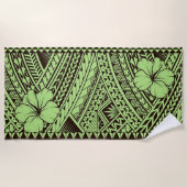 Hawaïaanse stam strandlaken (Voorkant)