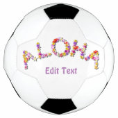 Hawaïaanse stijl voetbal (Voorkant)