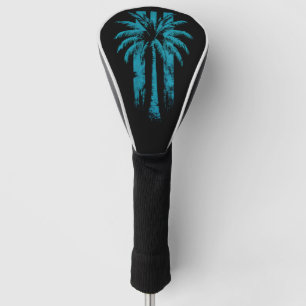 Hawaiaanse strand zomer tropische vakantie palmboo golfheadcover