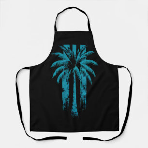 Hawaiaanse strand zomer tropische vakantie palmboo schort