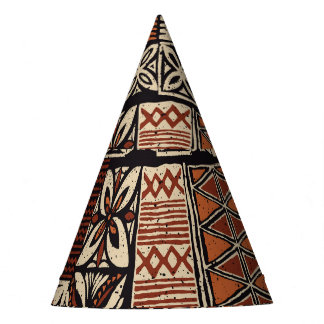 Hawaïaanse tapa: Tribale lappendeken Feesthoedjes