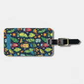 Hawaïaanse Tiki Bagagelabels (Voorkant horizontaal)