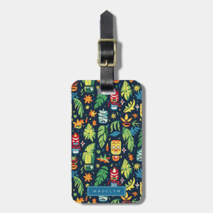 Hawaïaanse Tiki Bagagelabels
