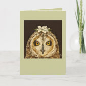 hawaiaanse uilkaart kaart (Voorkant)