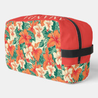 Hawaïaanse vibe kleurrijke tropische bloemen patro