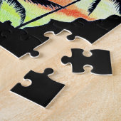 Hawaiaanse Zonsondergang Coco Palms Legpuzzel (Zijkant)
