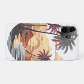 Hawaïaanse zonsondergang met palmboom. Case-Mate iPhone case (Achterkant (horizontaal))