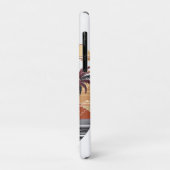 Hawaïaanse zonsondergang met palmboom. Case-Mate iPhone case (Achterkant/links)
