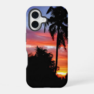 Hawaiaanse zonsondergang telefoonhoesje iPhone 16 hoesje