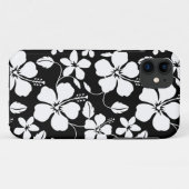 HAWAÏAN HULA (HIBISCUS) BLACK Hoesje-Mate iPhone C Case-Mate iPhone Case (Achterkant (horizontaal))