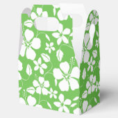 HAWAÏAN HULA (HIBISCUS) LIMOEN FAVOR BOX BEDANKDOOSJES (Geopend)